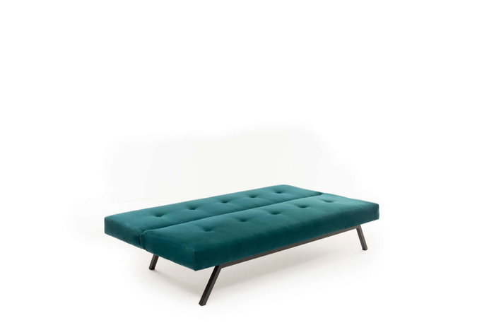 Atelier Del Sofa Zola - Sofá-Cama de 3 Plazas Verde Petróleo Atelier Del Sofa Zola - Sofá-Cama de 3 Plazas Verde Petróleo